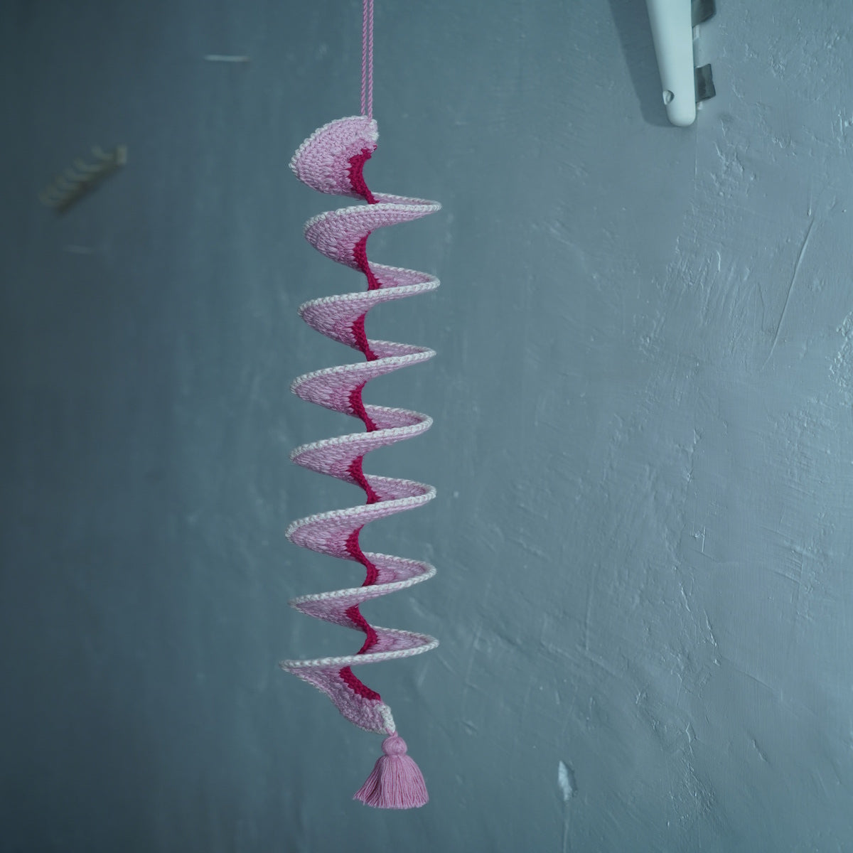 Himalayan Blooms Crochet Spinner Dangler