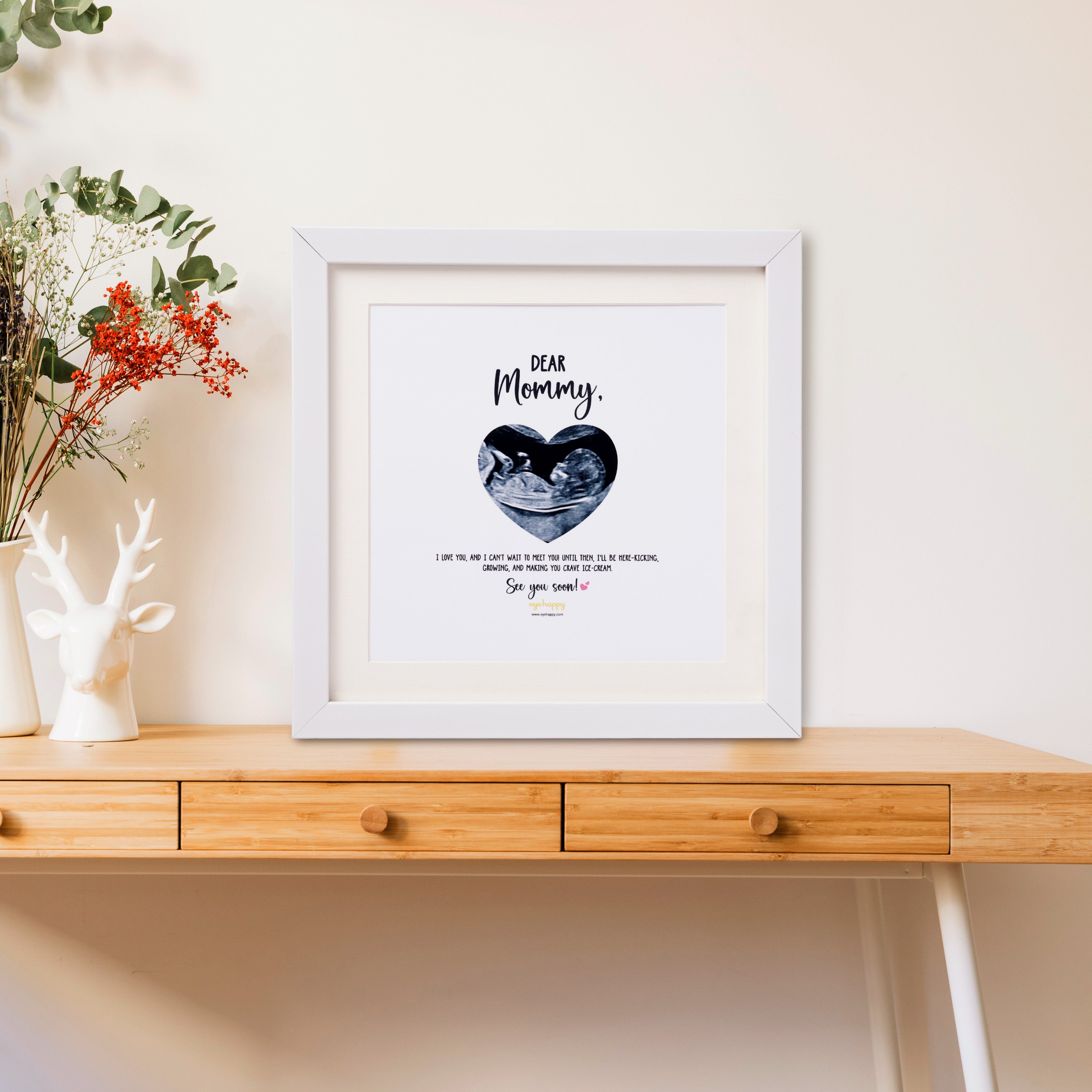 Oye Happy Sonography Frame – A Precious Mother’s Day Gift