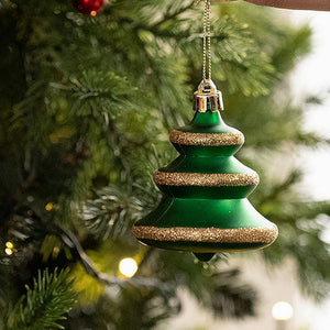 108 pcs classic Red Green & Gold Poinsettia themed Christmas Balls tree hanging, Xmas Decoration set. - Christmas
