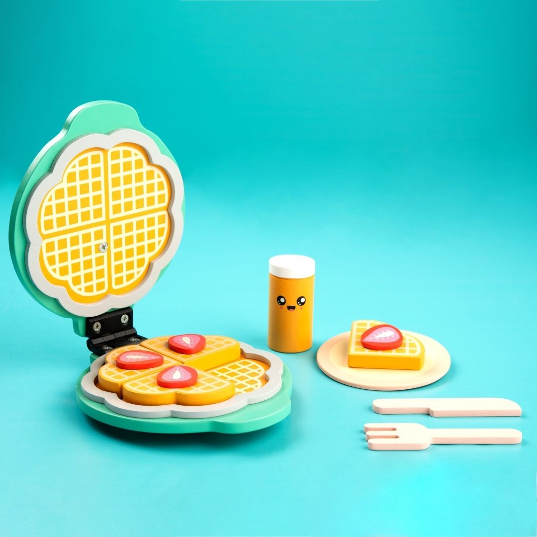 Cots & Cuddles Wooden Waffle Pretend Play Toy for kids