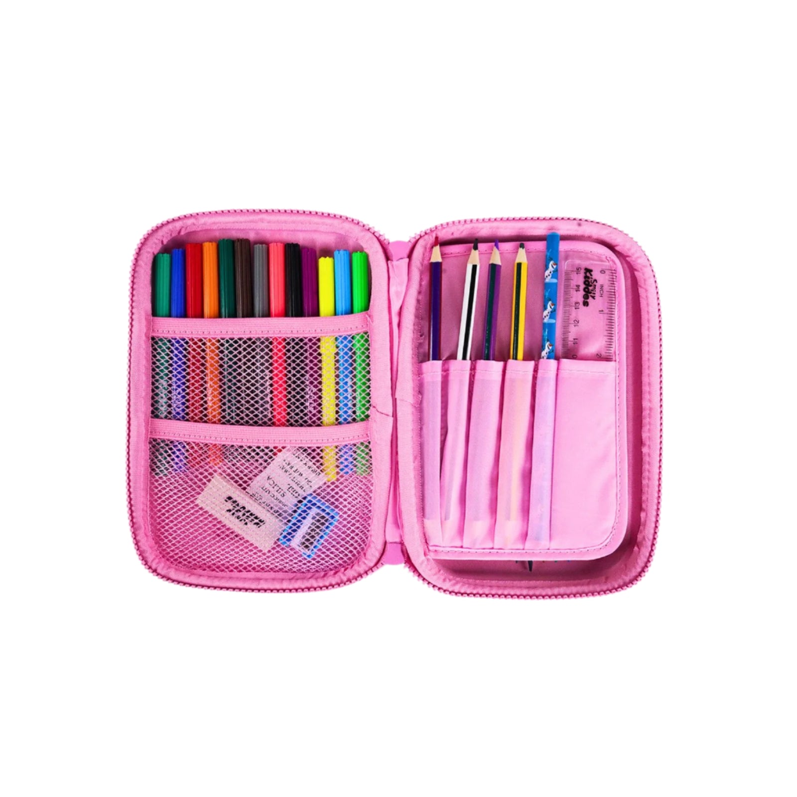 Smily Kiddos Sky Unicorn Single Compartment Pencil Case V3 - Pink
