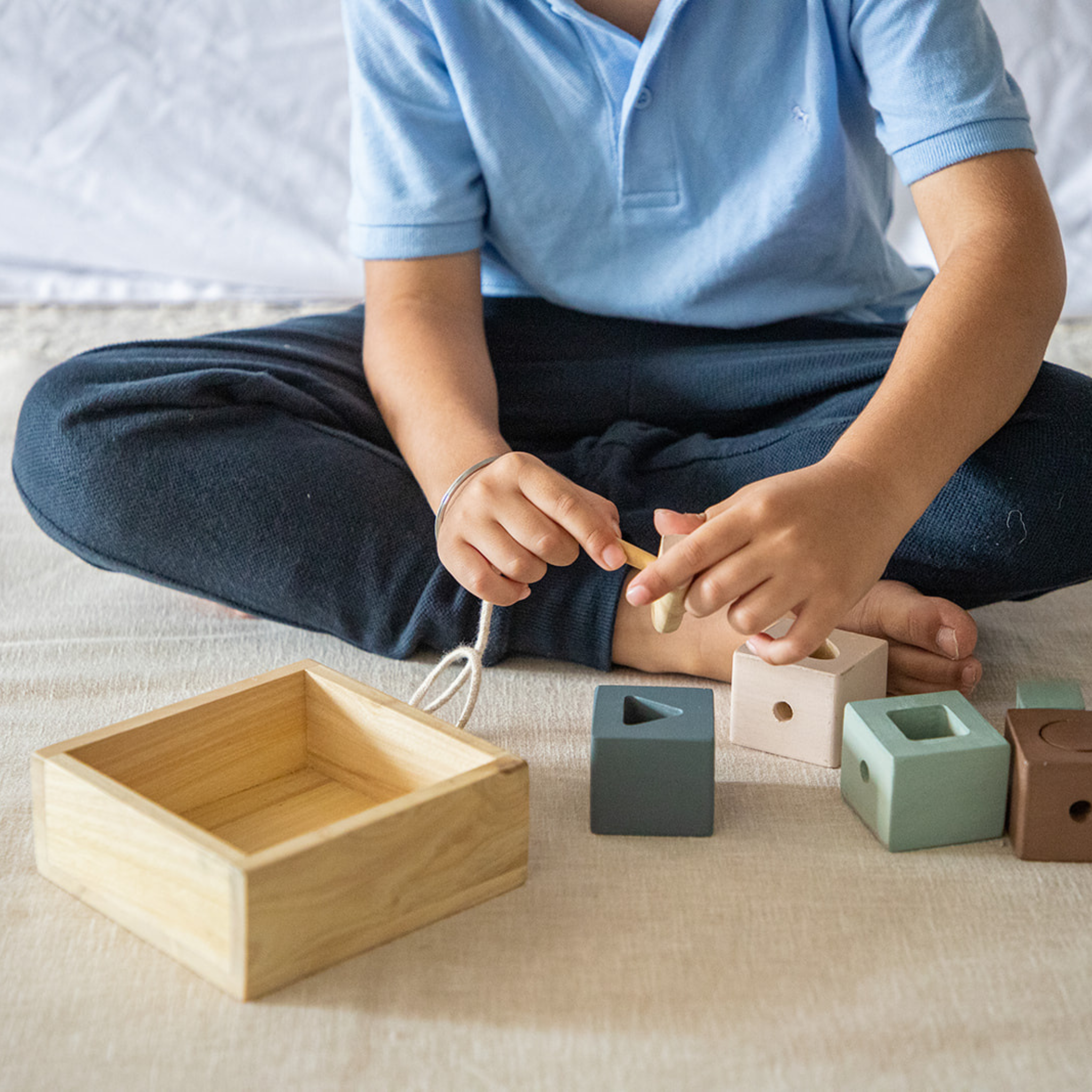 Birch & Bug Lacing Toy