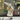 12 inches Gold Lace Robe Santa , Christmas Home and Table Décor - 12 inch Christmas