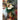 12 inches Red Checks Santa , Christmas Home and Table Décor - 12 inch Christmas