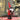 12 inches Red & Green dotted Santa , Christmas Home and Table Décor - 12 inch Christmas
