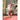12 inches Red tweed Robe Santa , Christmas Home and Table Décor - 12 inch Christmas