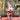 12 inches Red & White Snowflakes Santa , Christmas Home and Table Décor - 12 inch Christmas