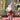12 inches Red & White Snowflakes Santa , Christmas Home and Table Décor - 12 inch Christmas