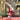 12 inches Red & White Snowflakes Santa , Christmas Home and Table Décor - 12 inch Christmas
