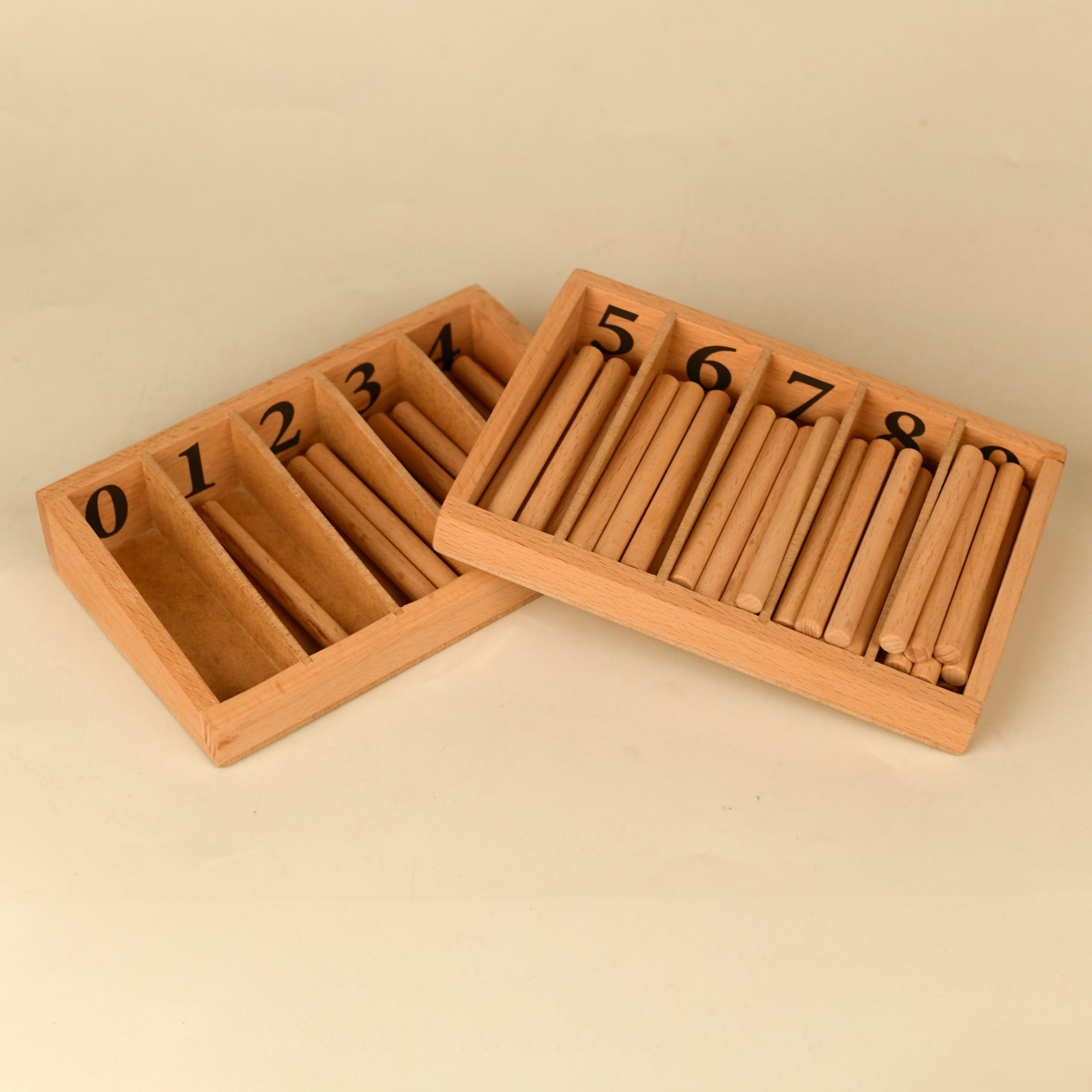Playbox Montessori Wooden Spindle Box | Early Learning Educational Toy