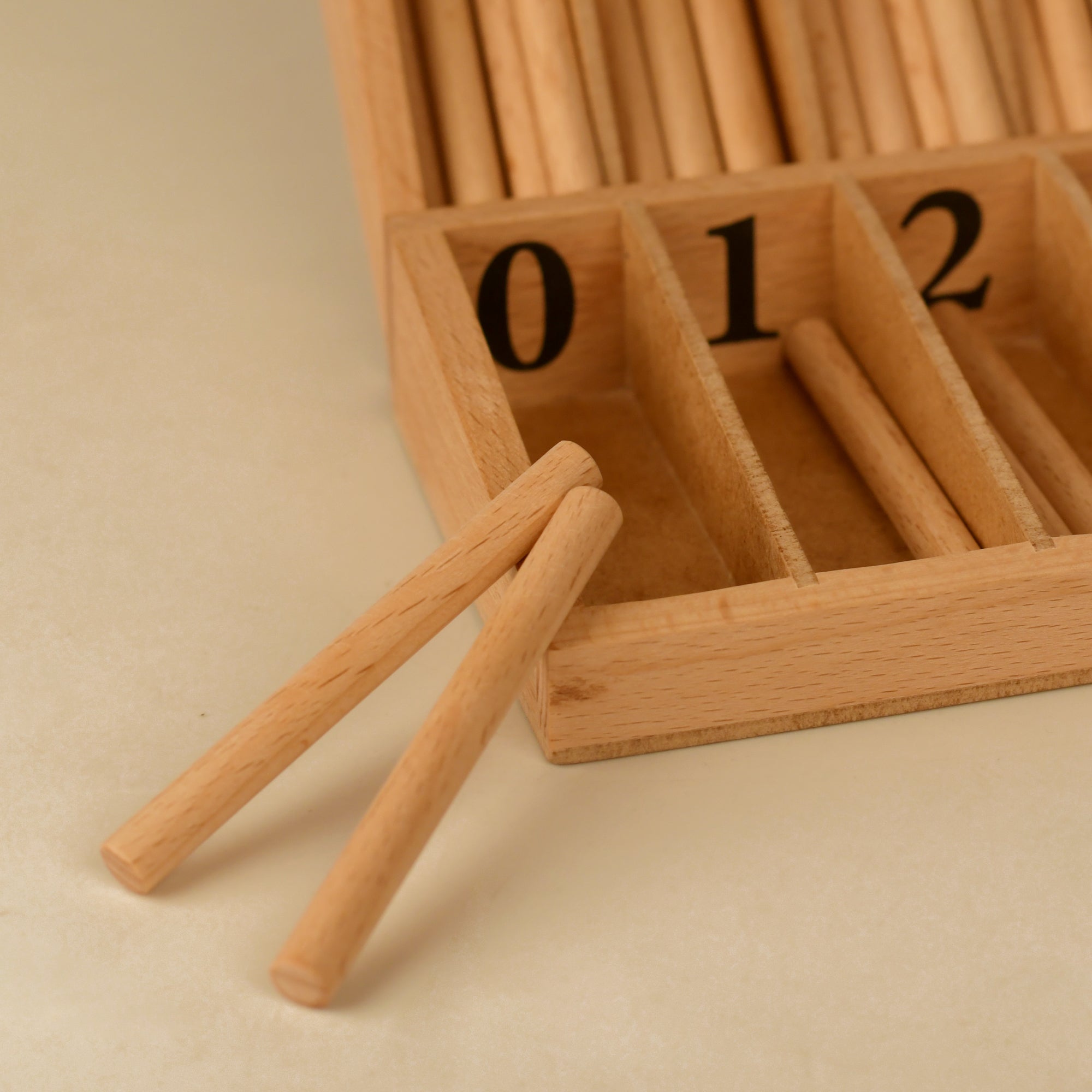 Playbox Montessori Wooden Spindle Box | Early Learning Educational Toy