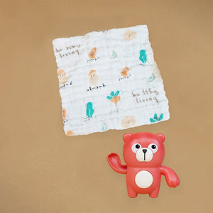 13 pcs Pink Monkey soft satin pouch Newborn Hamper /Gift Box for Baby, 0 - 6 months - Baby Gifting