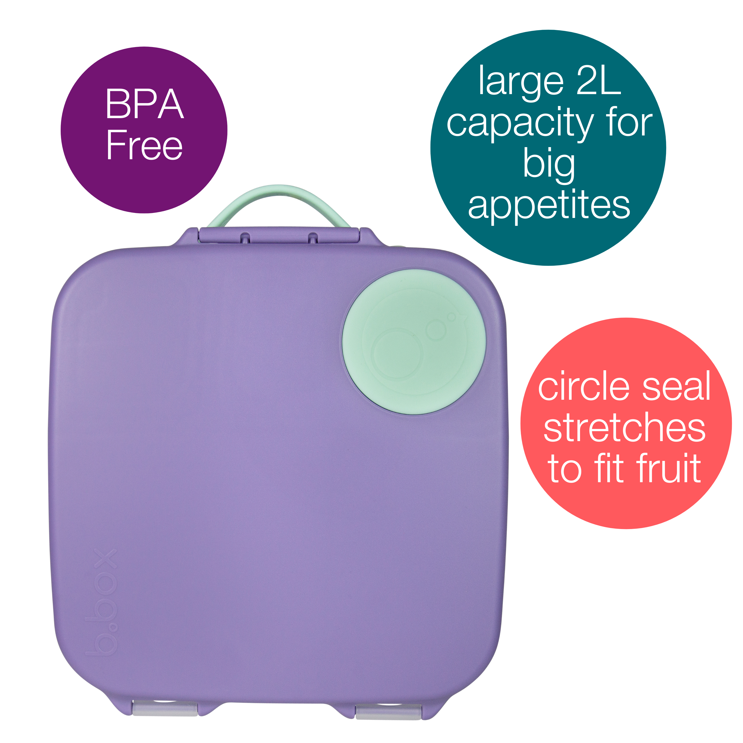 B.Box Lunch Box Lilac Pop Purple