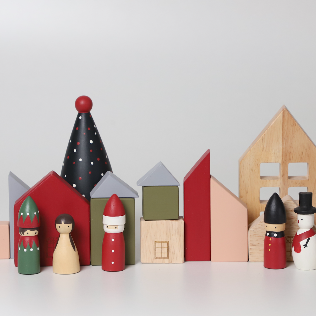 Birch & Bug House Blocks - Christmas Edition