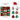 13pcs Gingerbread Santa themed assorted Christmas Tree Balls & xmas decoration set - Christmas