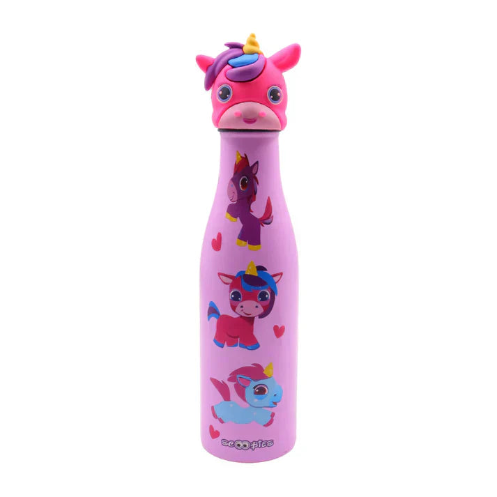 Scoobies Unicorn Stainless Steel Water Bottle