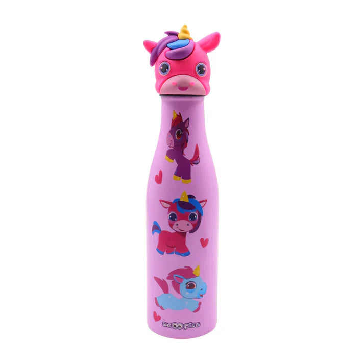 Scoobies Unicorn Stainless Steel Water Bottle