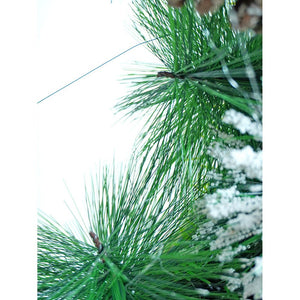 15 inches Big Frosty Pinecone Artificial Christmas wreath for Door Wall & Christmas Décor - Christmas