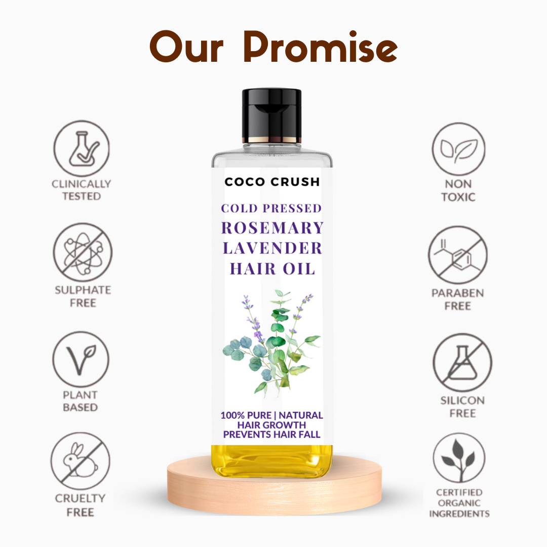 Coco Crush Rosemary Lavender Hair Oil