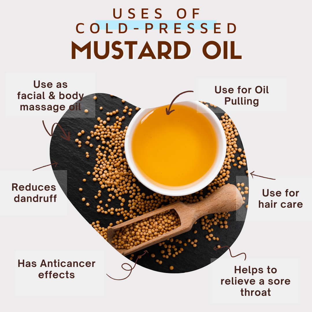 Coco Crush Cold-Pressed Mustard Oil