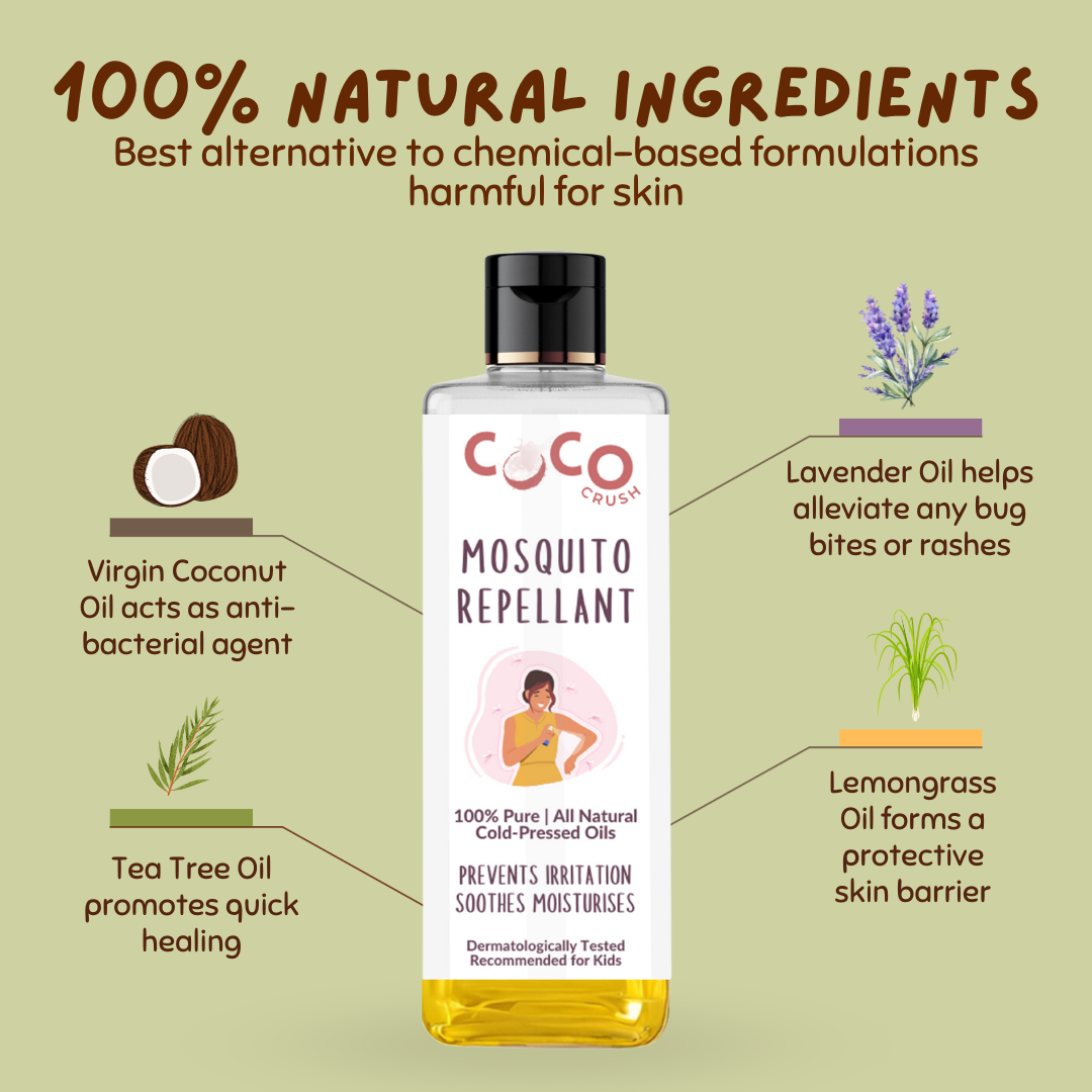 Coco Crush Mosquito Repellant oil