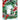 16 inches Double Bow Snowman Face Artificial Christmas wreath for Door Wall & Christmas Décor - Christmas