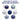 16 pcs Blue Silver Stripes theme Christmas Ball Tree ornaments XMAS Decoration Set - Little Surprise Box16 pcs Blue Silver Stripes theme Christmas Ball Tree ornaments XMAS Decoration Set