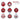 Christmas Ball Ornaments XMas Tree Hanging Decorations, Red & White christmas Balls, 16 pcs Box Set - Little Surprise BoxChristmas Ball Ornaments XMas Tree Hanging Decorations, Red & White christmas Balls, 16 pcs Box Set