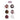 16 pcs Maroon & Brown Woodland Owl themed Christmas Balls Tree hanging Ornaments Xmas Decoration set - Christmas