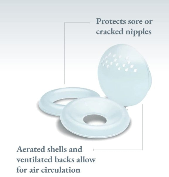Ameda DuoShell Breast Shells – Nipple Comfort