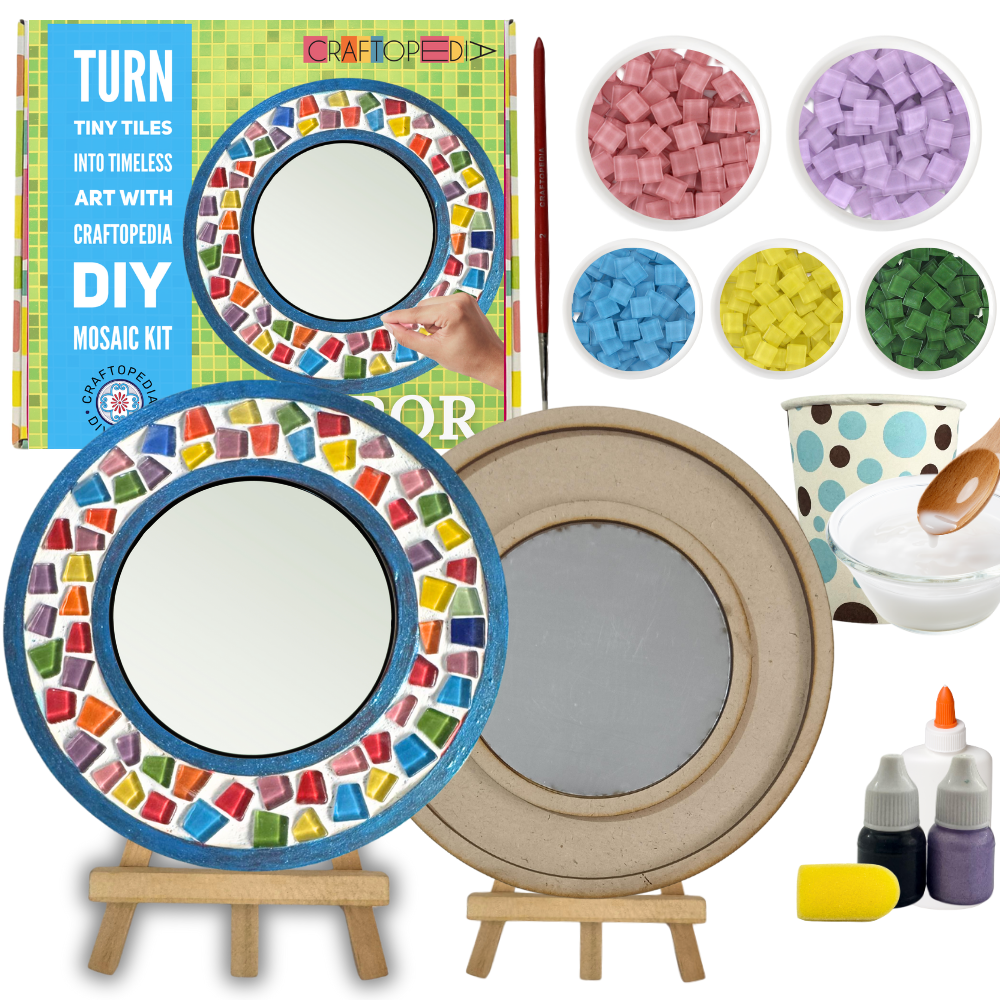 Craftopedia DIY Mosaic Art Kit - Mirror