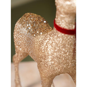 18 inches Big Bronze sequence Reindeer Christmas Décor and Decoration - Christmas