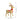 18 inches Christmas Themed Brown Deer for Christmas Décor - 