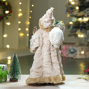 18 inches Gold King Santa , Christmas Home and Table Décor - 18 inch Christmas