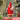 18 inches Red Tweed Robe Santa , Christmas Home and Table Décor - 18 inch Christmas