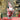 18 inches Red & White Snowflakes Santa , Christmas Home and Table Décor - 18 inch Christmas