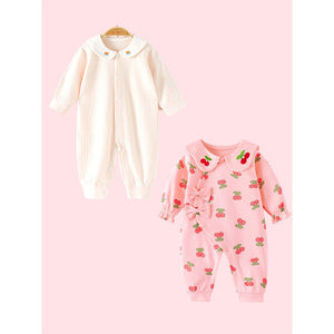 18 pcs Baby Pink Teddy Birthday Gift Hamper set for Baby Girl with travelling Suitcase, - Baby Gifting