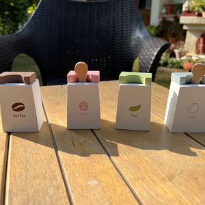 Playbox Wooden Tea Set for Kids, Pretend Play Tea Party Set for Toddlers 20pcs. - The Mom Store