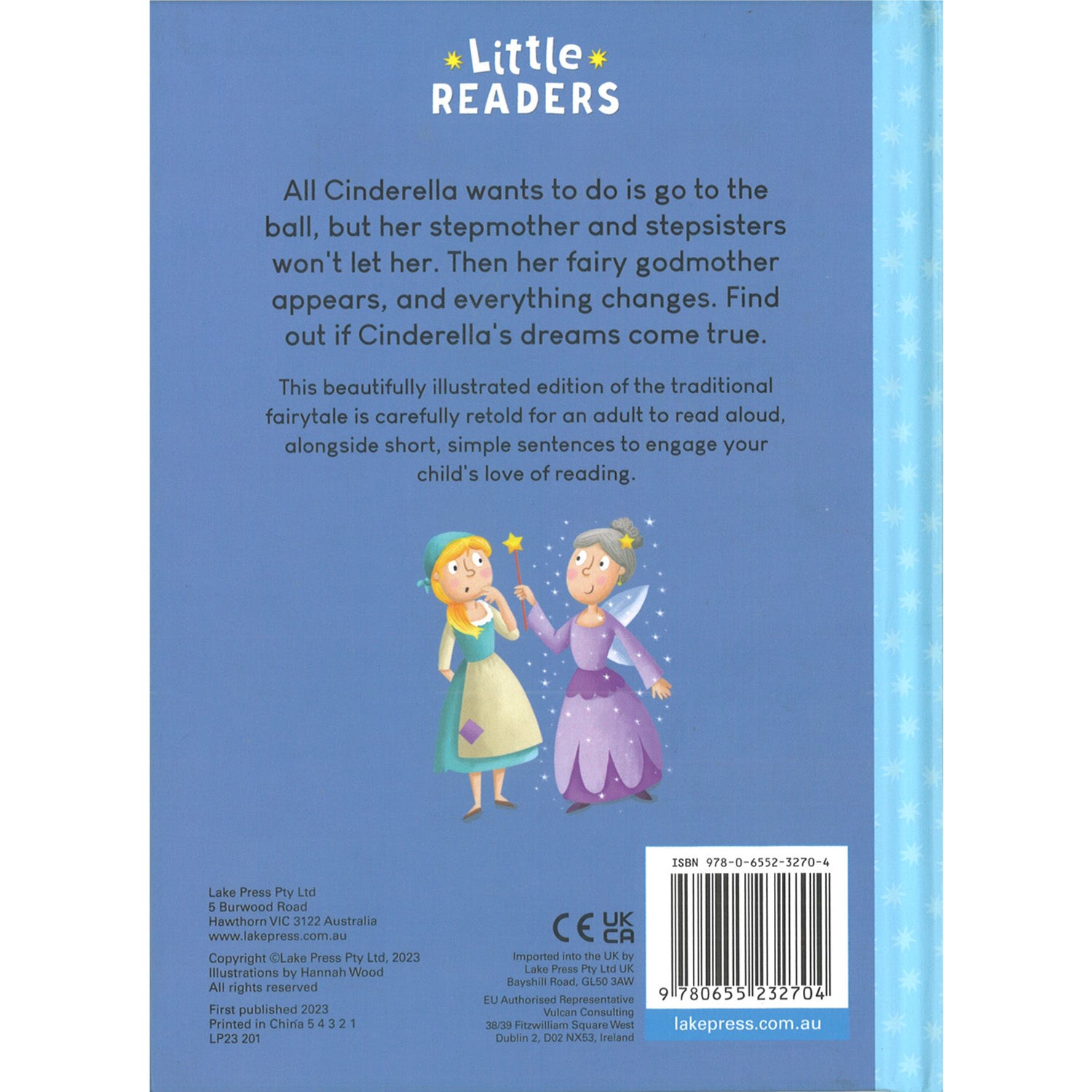 Parragon Publishing Little Readers - Cinderella | Fairy tales for kids | Storybooks | Princess Stories for girls