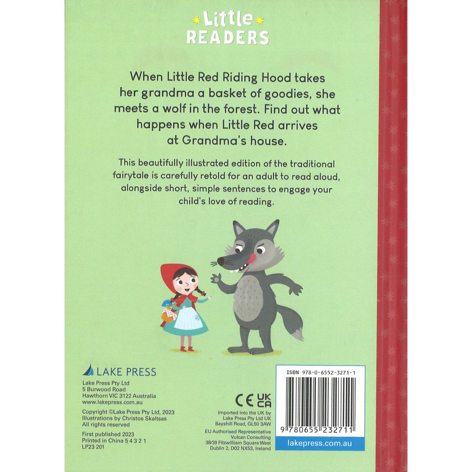 Parragon Publishing Little Readers - Little Red Riding Hood | Fairy tales for kids | Storybooks | Princess Stories for girls