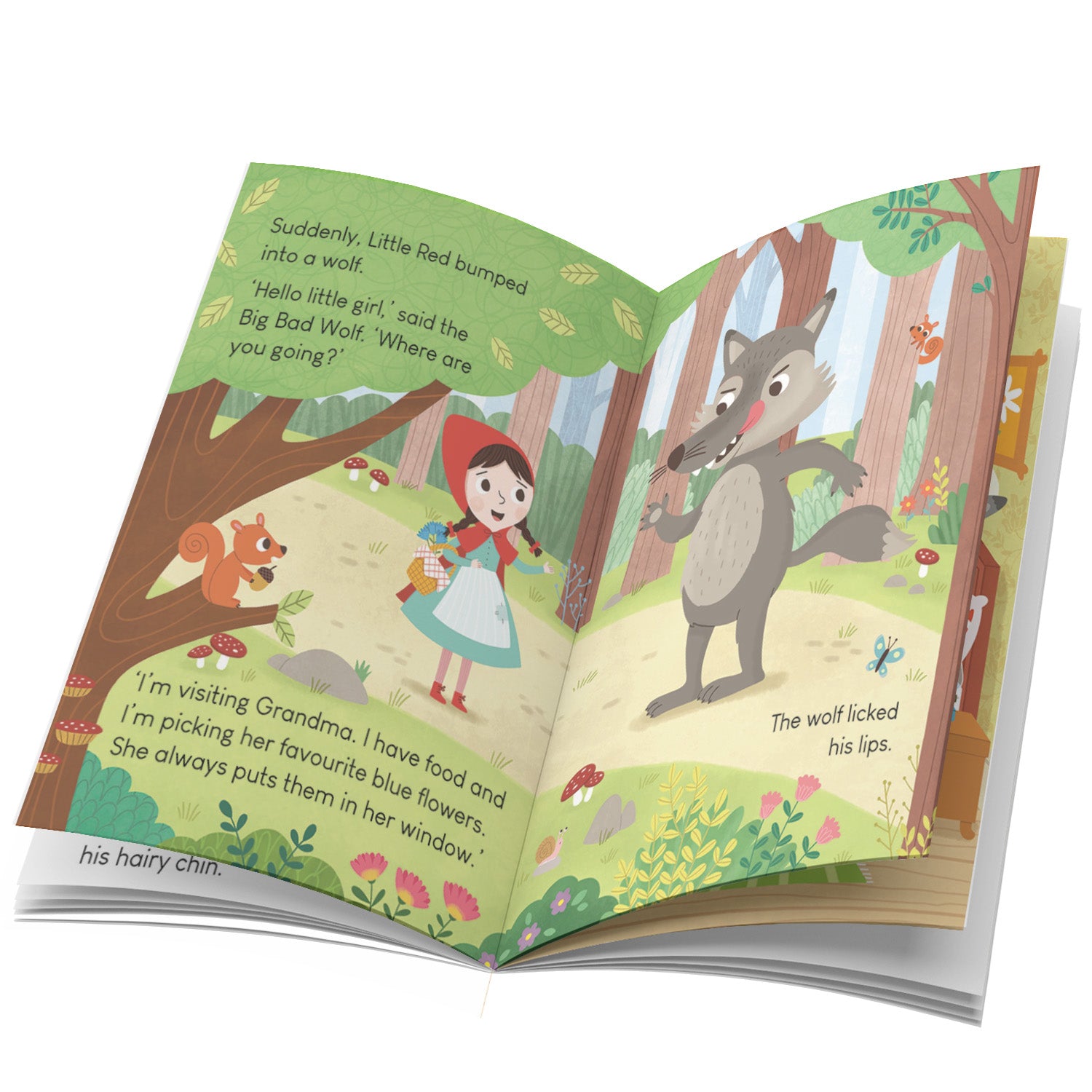 Parragon Publishing Little Readers - Little Red Riding Hood | Fairy tales for kids | Storybooks | Princess Stories for girls