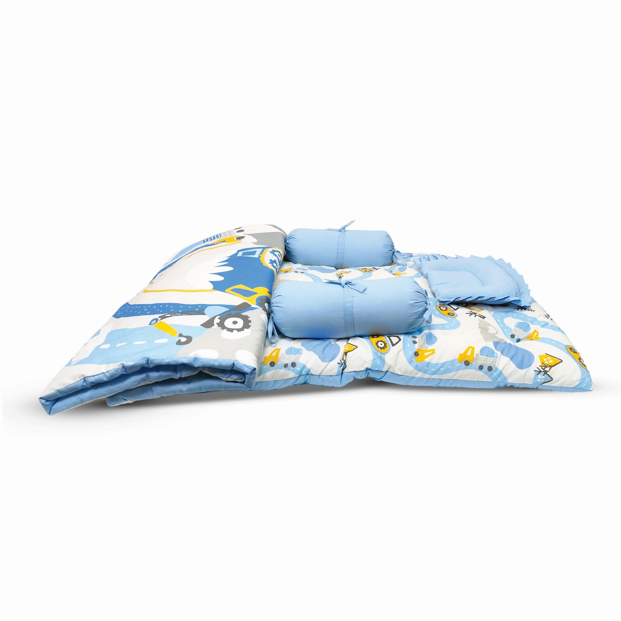 Nuluv Cotton 5 PC  Baby Gadda Set - Transport Birth+ to 6M