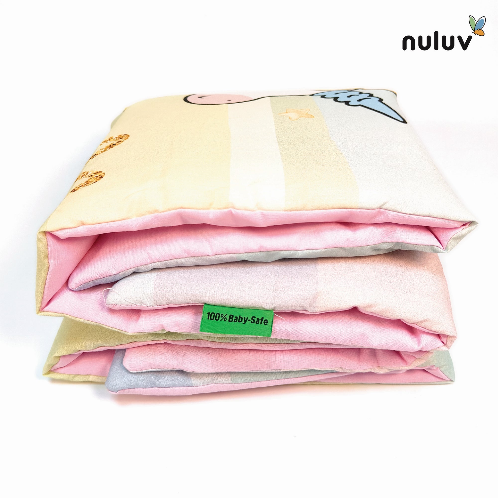 Nuluv Cotton Baby Quilt - Unicorn  Birth+ to 6M