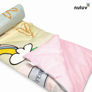 Nuluv - Baby Quilt - Nuluv Cotton Baby Quilt - Unicorn Birth+ to 6M - NLBQ002