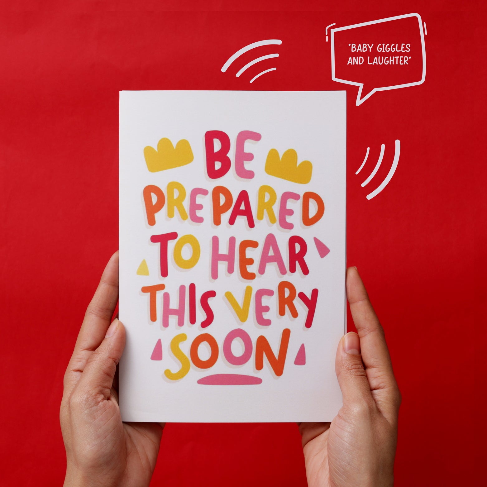 Oye Happy Audio Greeting Card for Expecting Moms – Mother’s Day Special