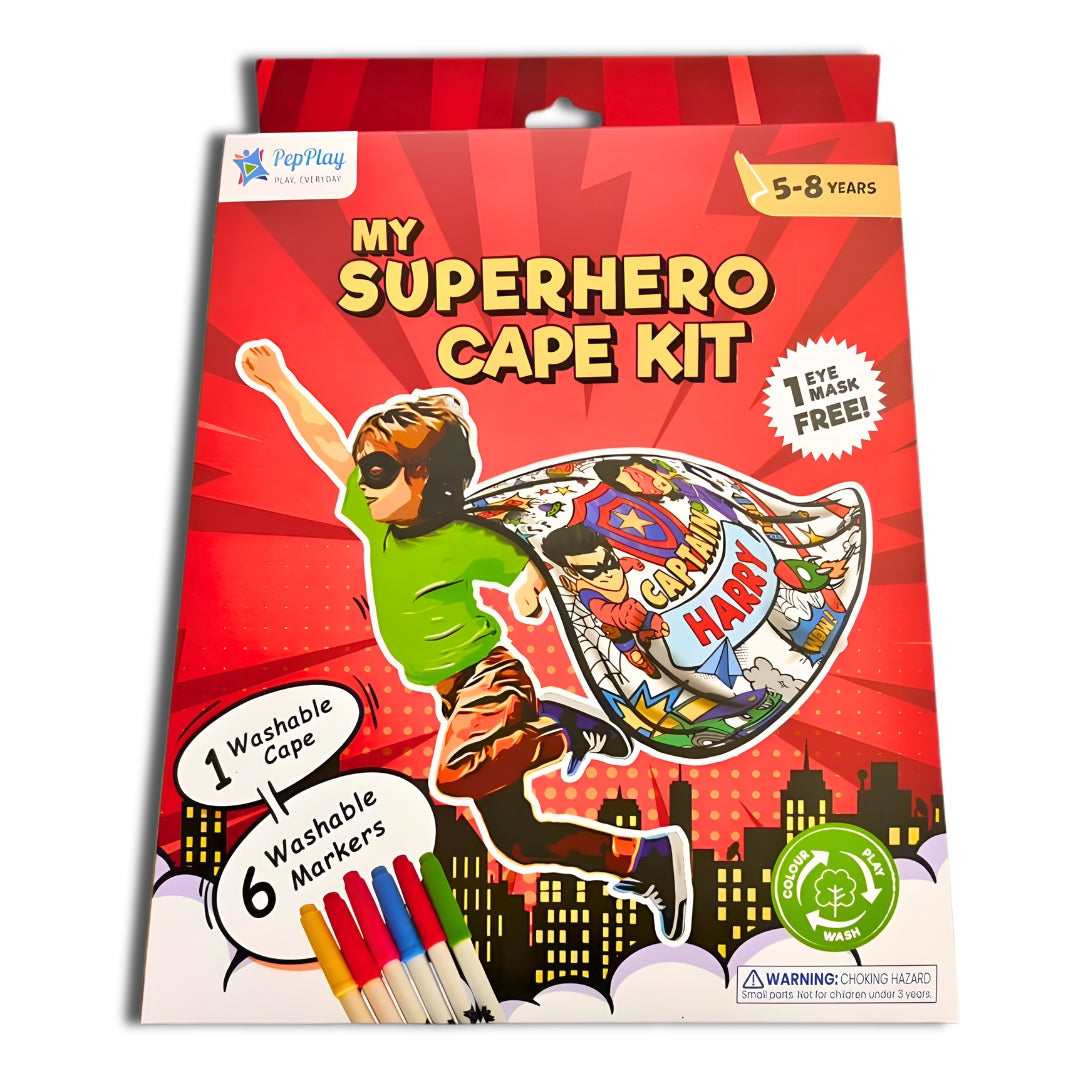 PepPlay My Superhero Cape (An Imaginative Play Kit)