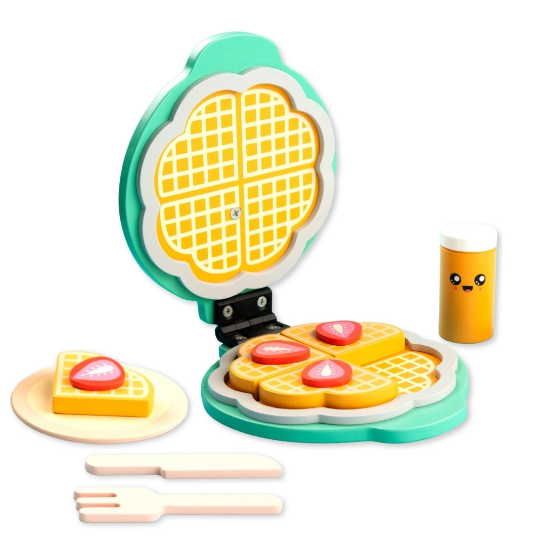 Cots & Cuddles Wooden Waffle Pretend Play Toy for kids