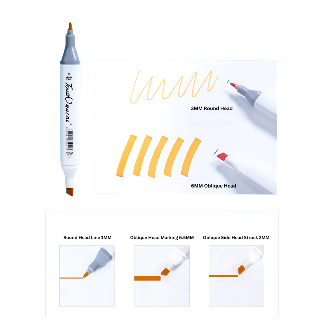 Premium Color Set  24 PC | Dual Tip Art Maker | Broad and Point | Premium quality for Kids