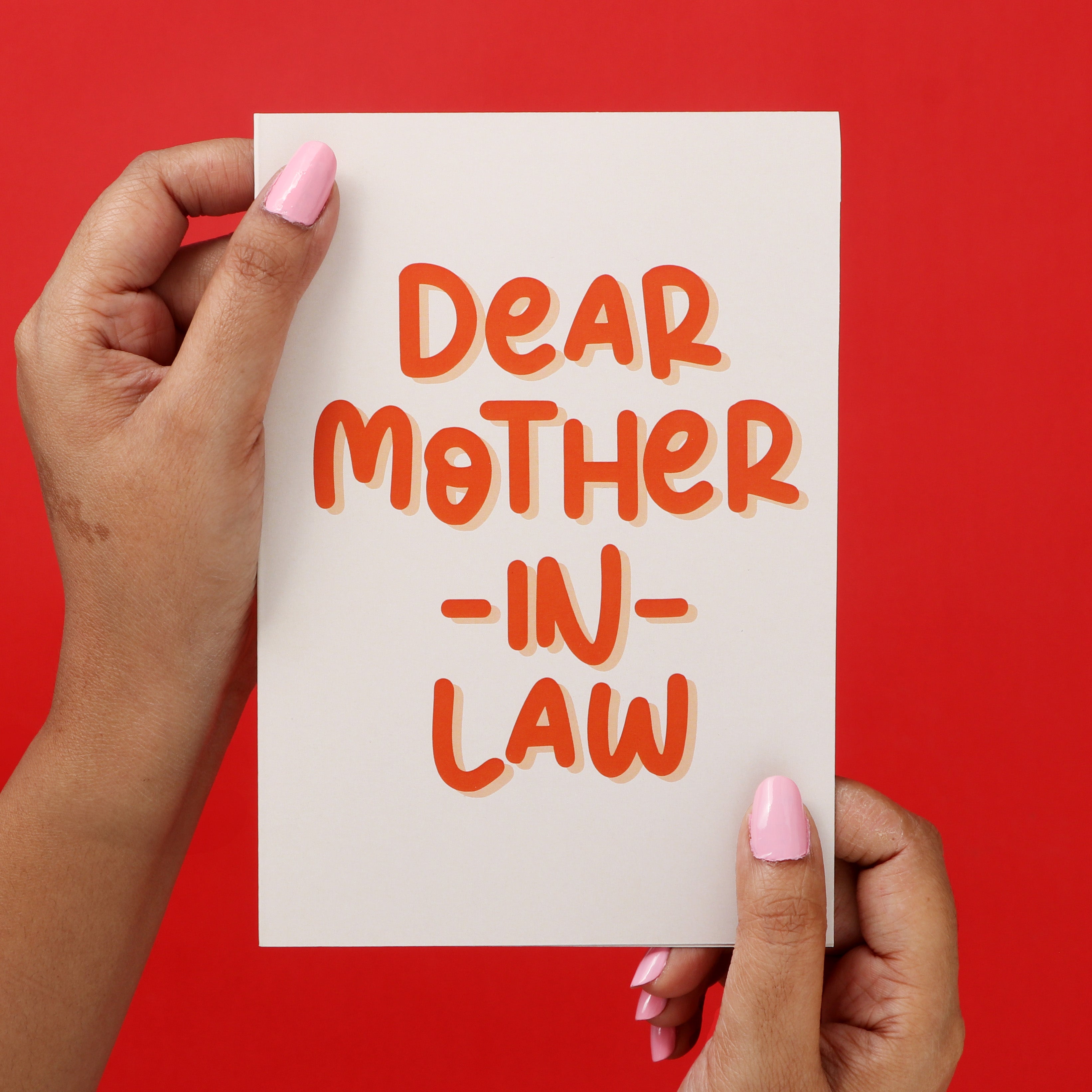 Oye Happy Dear Mother-in-Law – A Heartfelt Mother's Day Card