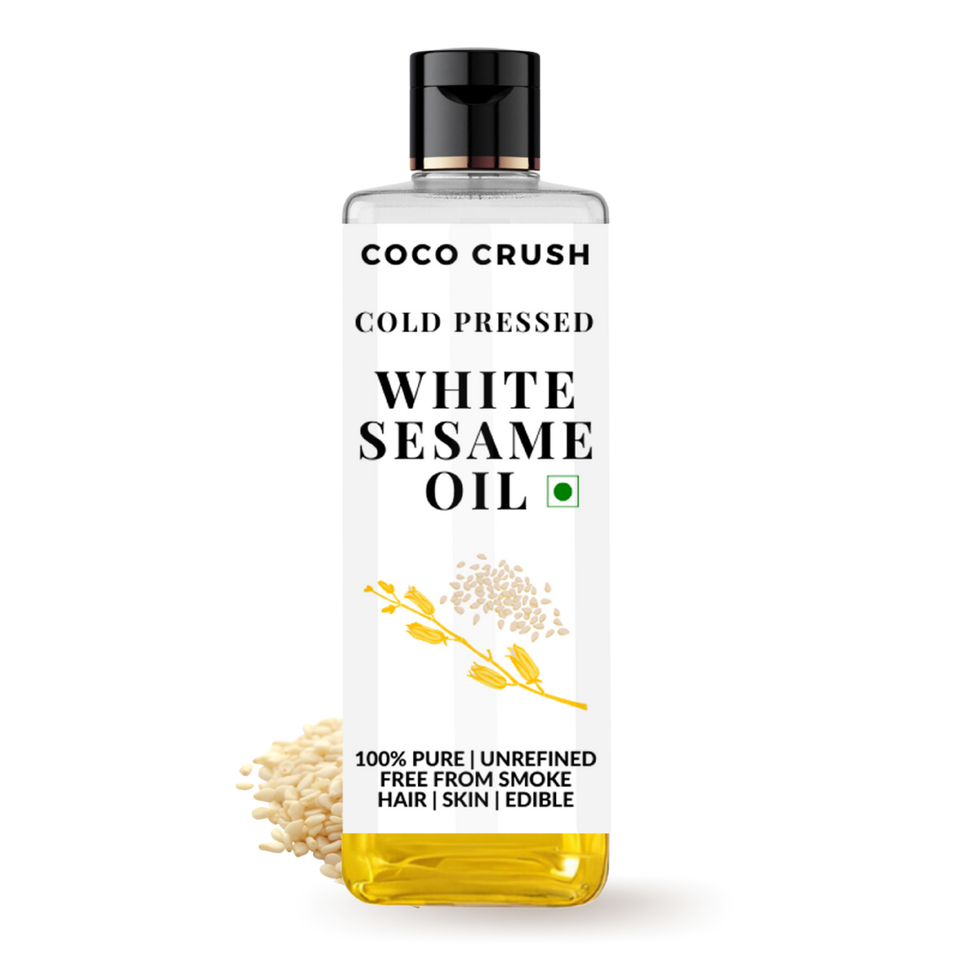 Coco Crush Cold pressed White Sesame Oil- 500ML